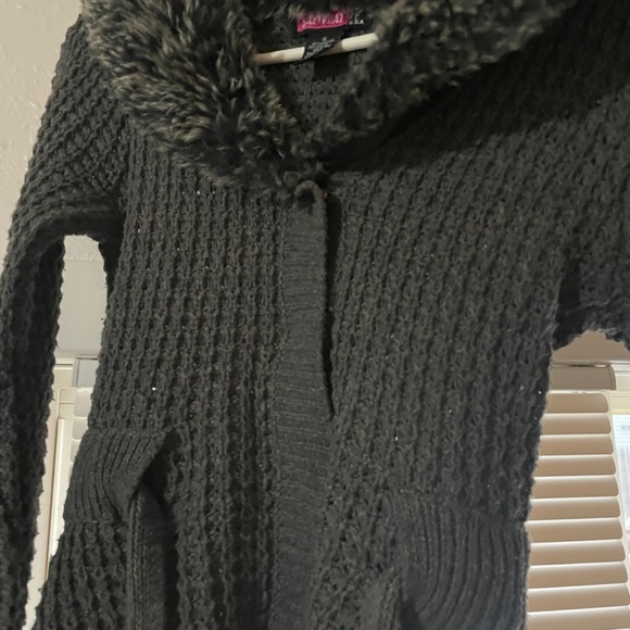Say What Sweater with fur collar Size S - Picture 4 of 5